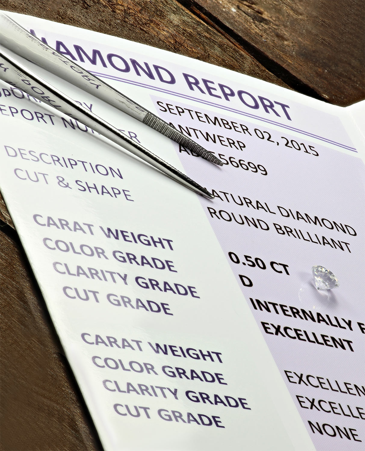 Diamond buying guide 4Cs carat cut color clarity certificate quality