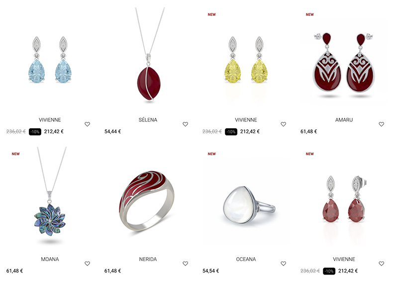 Bijoux tendances à petits prix - Collection diverse de bijoux fantaisie pour la fête des mères